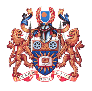 Arms of The Open University (Photo credit: Wikipedia)